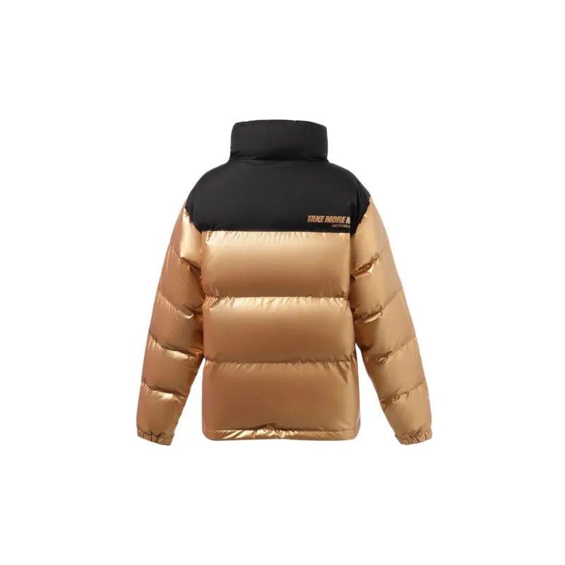 LiNing Sports Life Collection Down Jacket Winter Unisex Gold-1