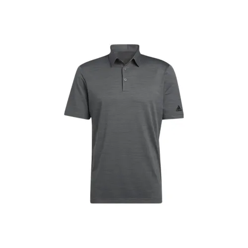 Adidas Polo Shirts Men Dark Gray