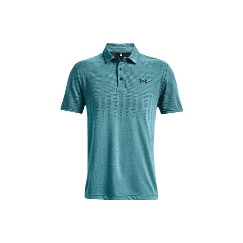 Under Armour Polo Shirts Men Blue