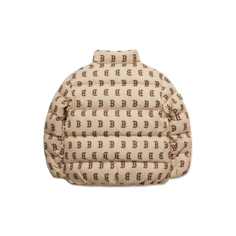 MLB Down Jacket Cropped Unisex Khaki-1