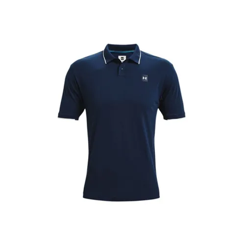 Under Armour Polo Shirts Men Blue