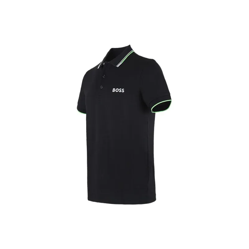 HUGO BOSS Polo Shirts Men Black-2