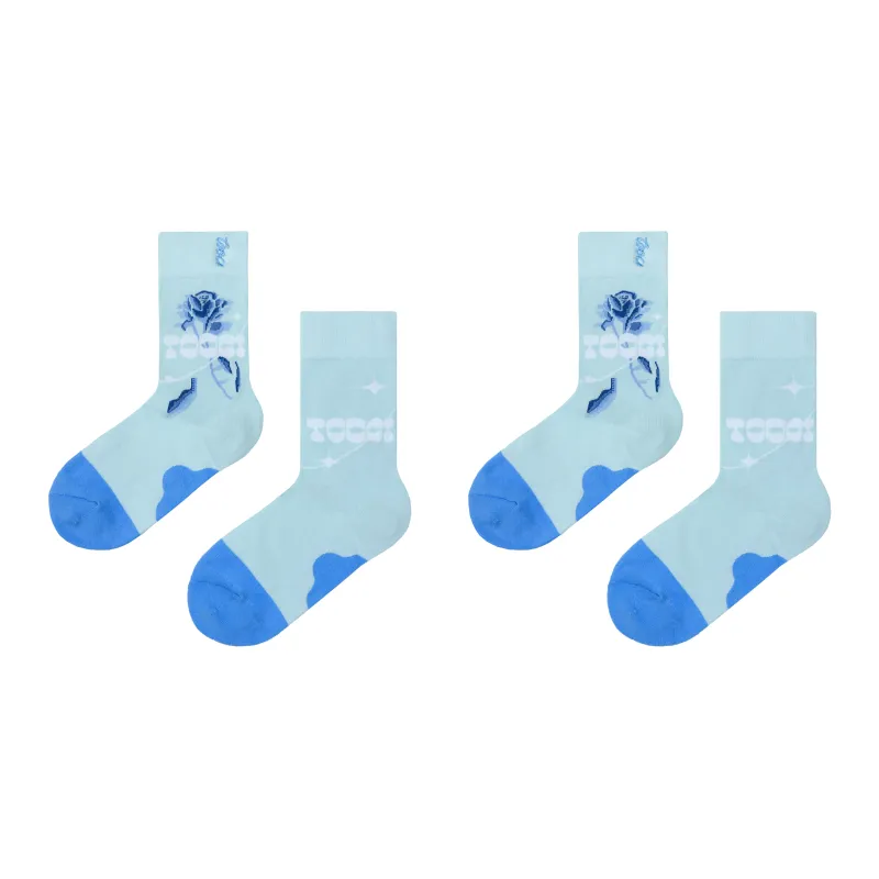 TOOCI Women's Mid Calf Socks-0