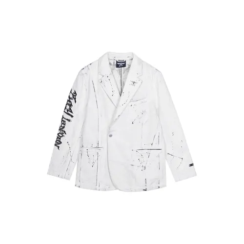 Boy London Denim Jackets Unisex White