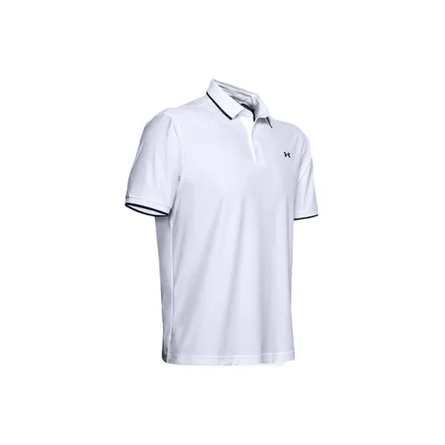 Under Armour Playoff Polo Shirts Men White