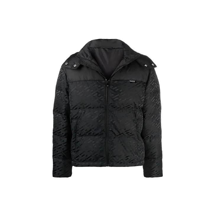 VERSACE Down Jackets Men Black 52 - POIZON