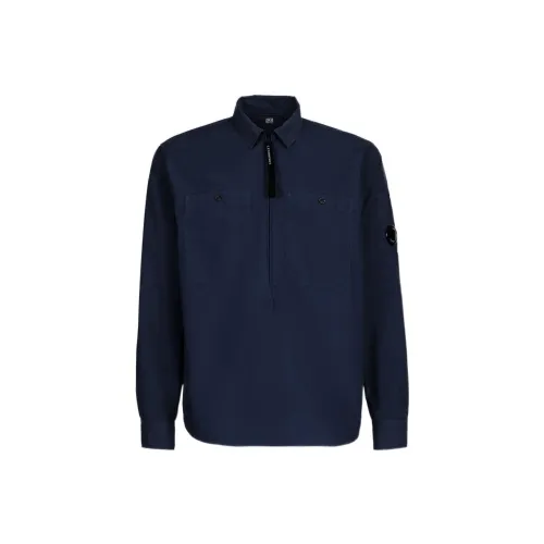 C.P.Company Shirts Men Blue