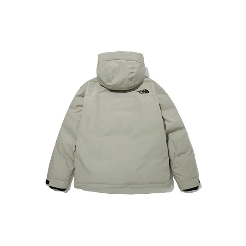 THE NORTH FACE Eco Polar Air Down Jacket Grayish Beige Korea Version-1