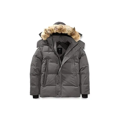 Canada Goose Wyndham Series Down Jackets Men Coast Gray