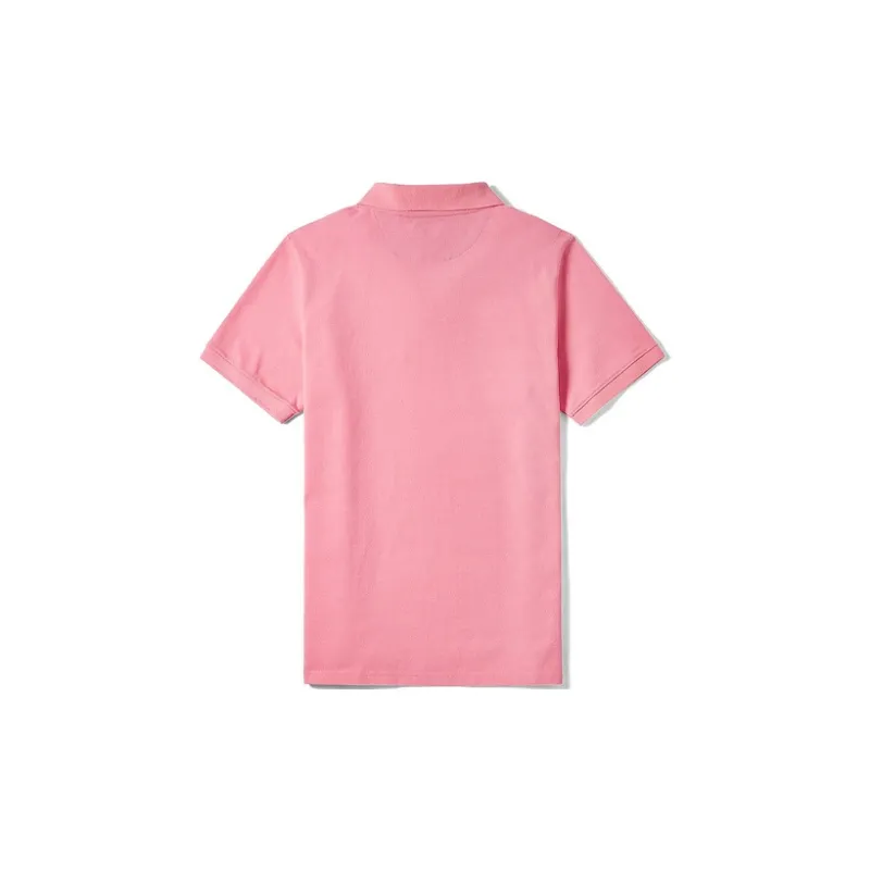 Timberland Polo Shirts Men Strawberry Pink-1