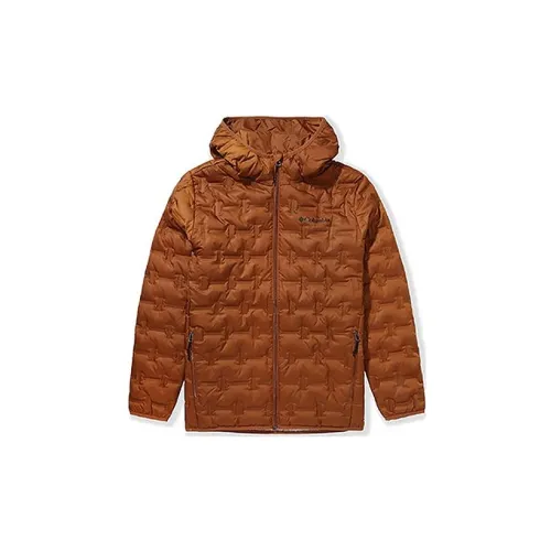 Columbia Down Jackets Men Brown