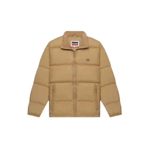 Levis Down Jackets Men Khaki