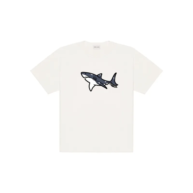 Charlie Luciano T Shirt Unisex White-1
