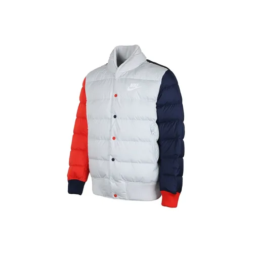 Nike Down Jackets Men Red/White/Blue Multicolor