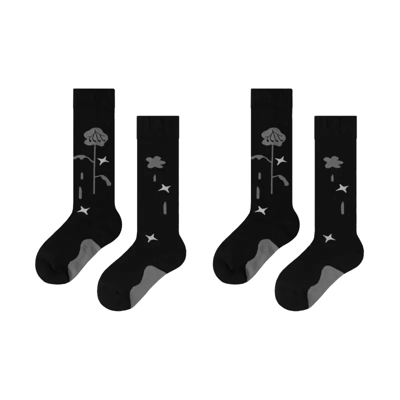 TOOCI Knee-High Socks Women's Combo Set-8