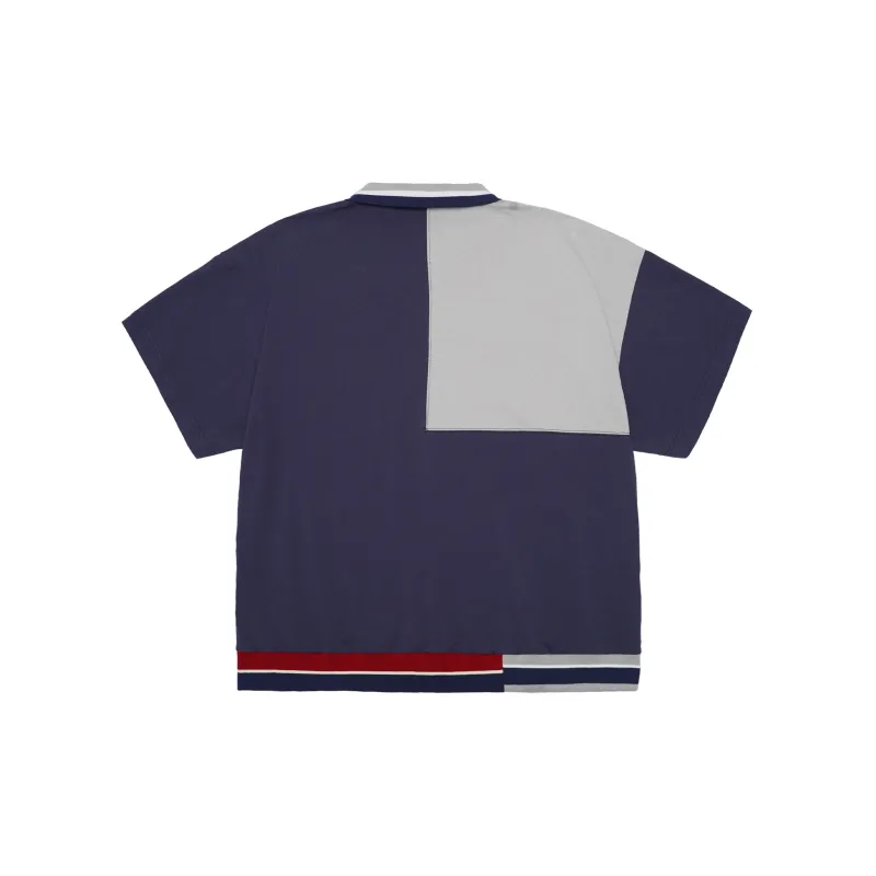 UNVESNO Polo Shirts Unisex Navy Blue-1