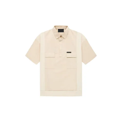 Fear Of God Polo Shirts Men Cream