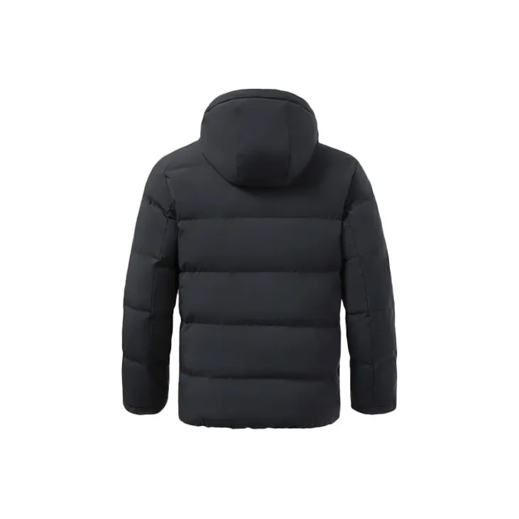 LiNing Training Collection Fitness Collection Down Jacket Men's Black-1