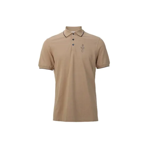 Brunello Cucinelli Polo Shirts Men Brown