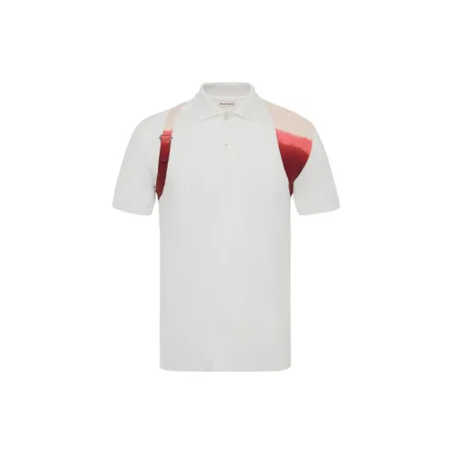 Alexander McQueen Polo Shirts Men White