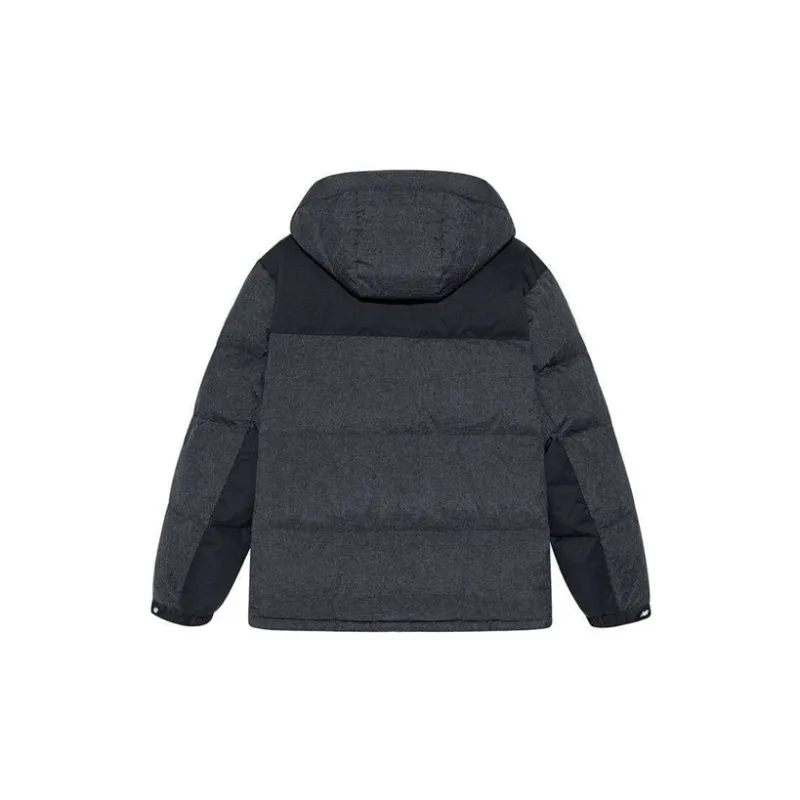 New Balance Down Jackets Men Gray-1