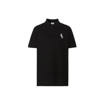 Burberry Polo Shirt Men's Black