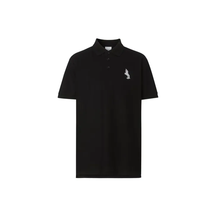 Burberry Polo Shirt Men's Black-0