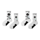 2 Pack (Crew Cuffed White)