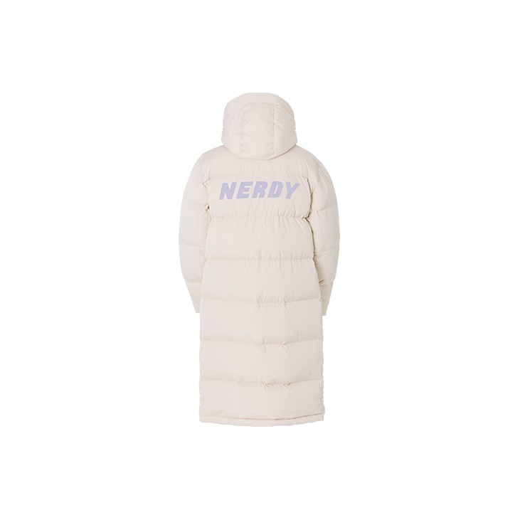 NERDY Winter Down Jacket Asia Version Unisex Light Purple L