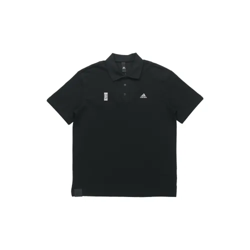 Adidas Polo Shirts Men Black