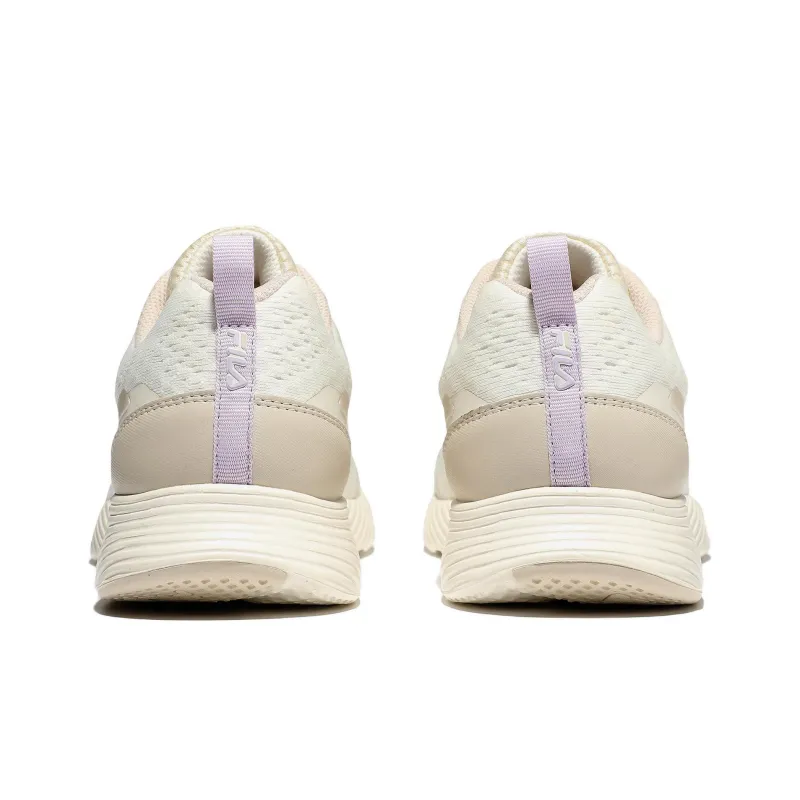 FILA RGB Flex 2 Cushioning Anti Slip And Wear Resistant Low Top Casual Running Shoes Unisex White Coffee Color-3