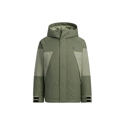 Adidas Down Jackets Men Army Green