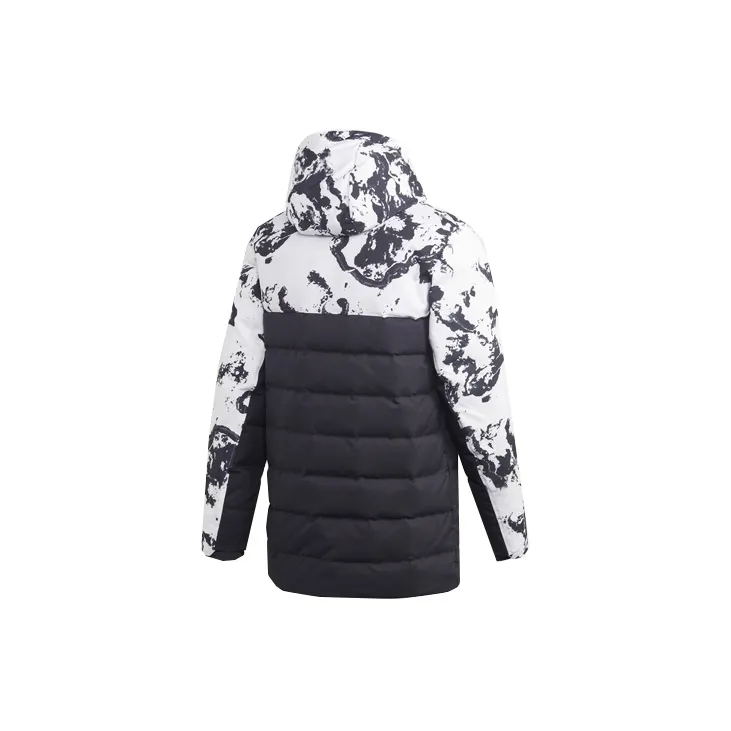 Adidas Down Jackets Men Black/White-1