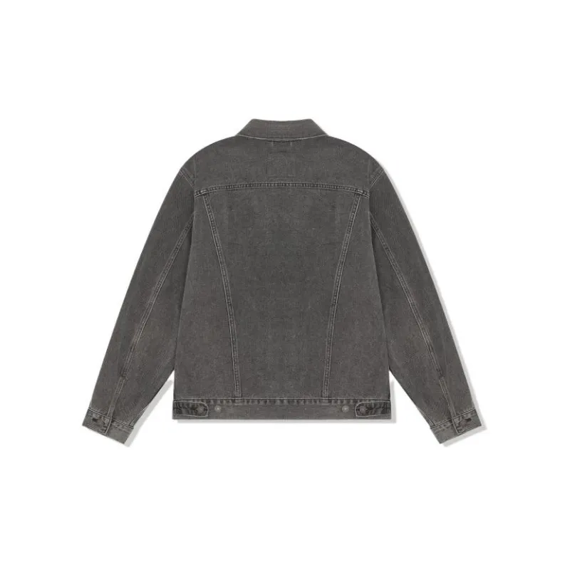 Levis Denim Jackets Men Gray-1