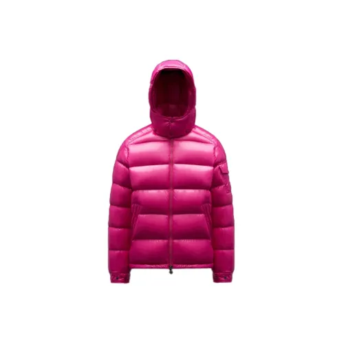 Moncler Maya Series Down Jackets Men Rose Red