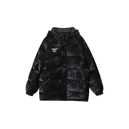 Three-body X Boy London Down Jackets Unisex Black