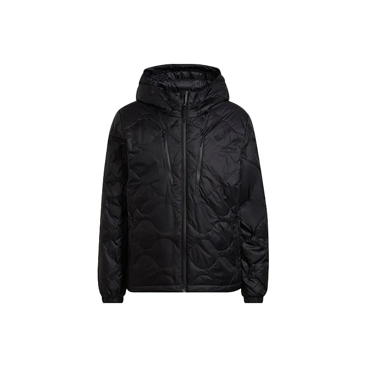 Adidas Originals Down Quilted Puffer Down Jackets Men Black XL