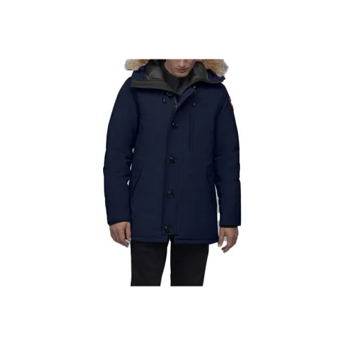 Canada Goose Down Jackets Men Elegant Ocean Blue