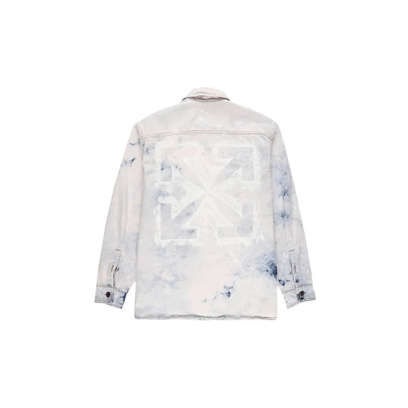 OFF WHITE SS20 Denim Jacket Men's White-1