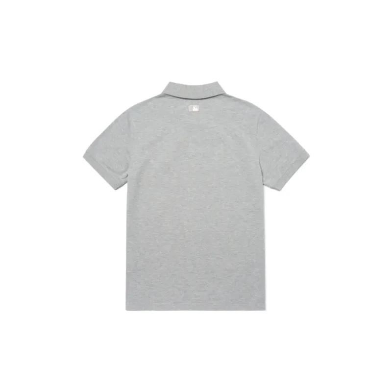 MLB Los Angeles Dodgers Polo Shirts Men Gray-1