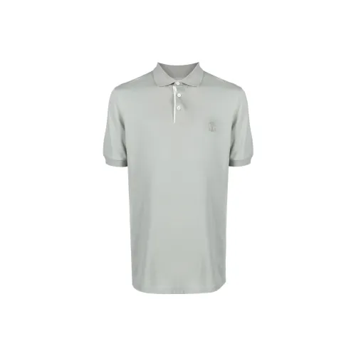 Brunello Cucinelli Polo Shirts Men Green