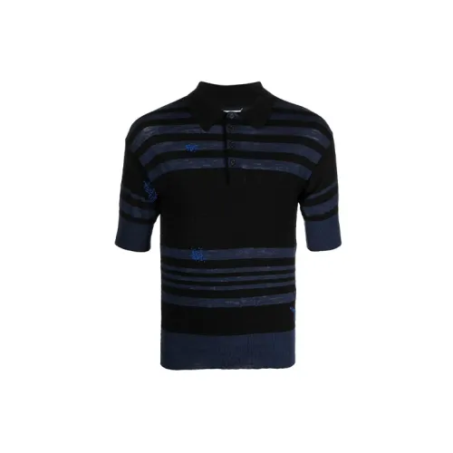 Maison Margiela Polo Shirts Men Black