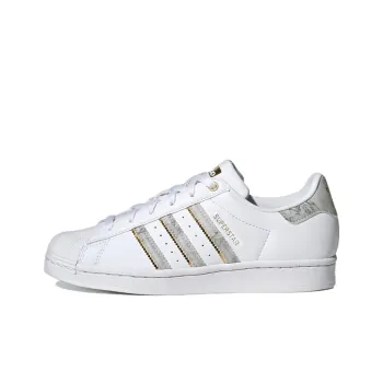 Superstar Women's Adidas Originals 'White Gold Metallic' Women's