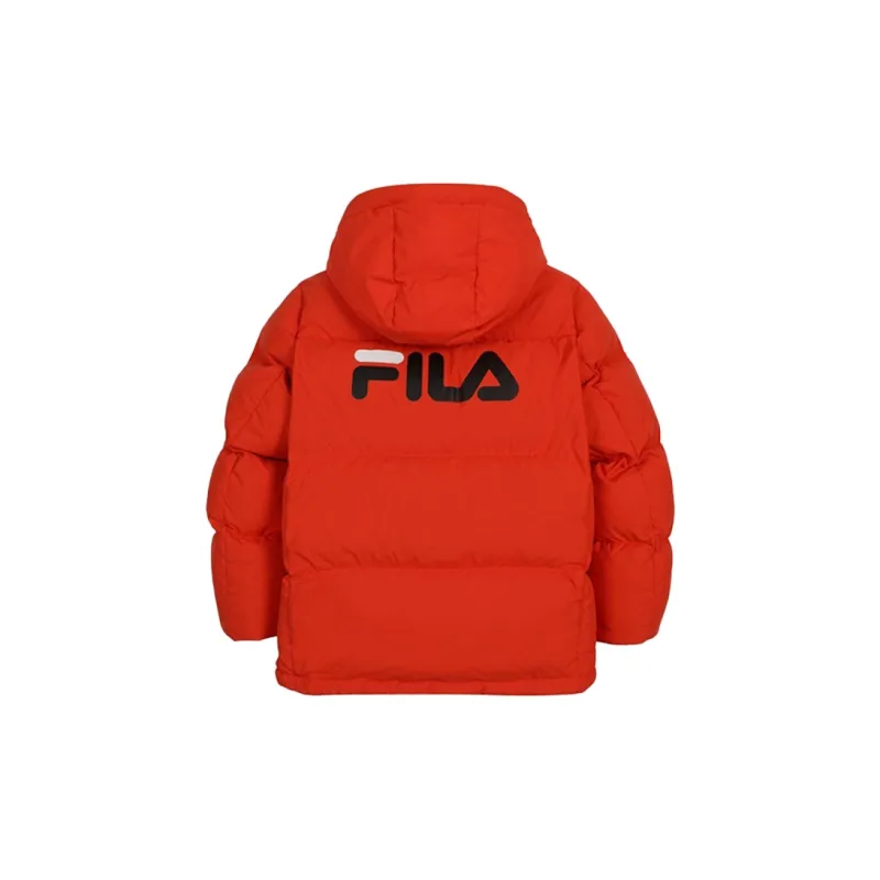 FILA Down Jackets Men Orange Red-1