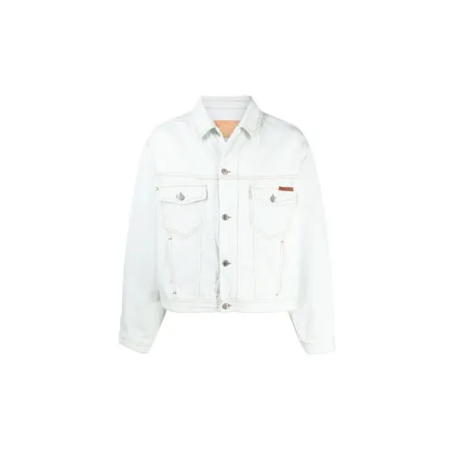 Golden Goose Denim Jackets Men White