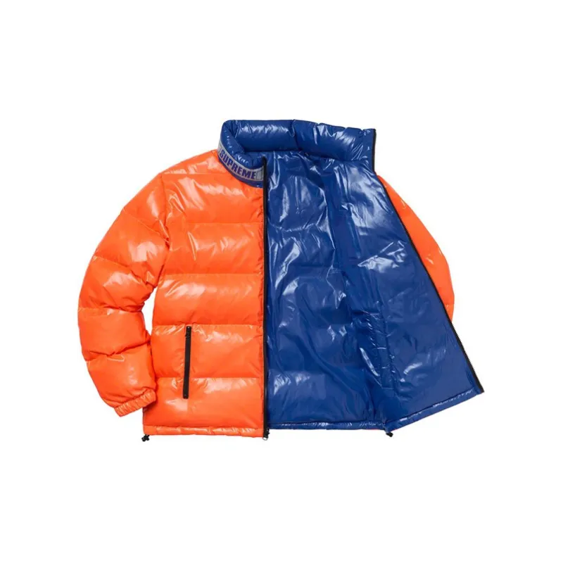 Supreme Shiny Reversible Puffy Jacket-3