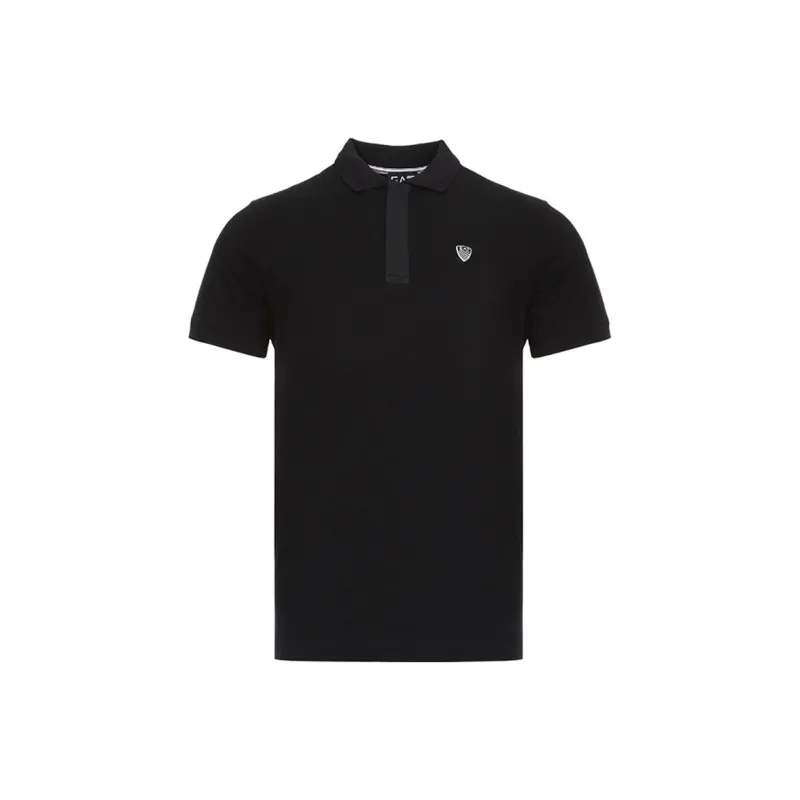 EMPORIO ARMANI EA7 Polo Shirt Men's Black-1