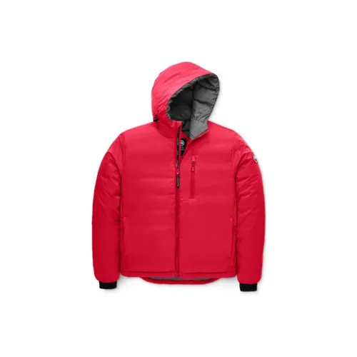 Canada Goose Lodge Series Down Jackets Men Red