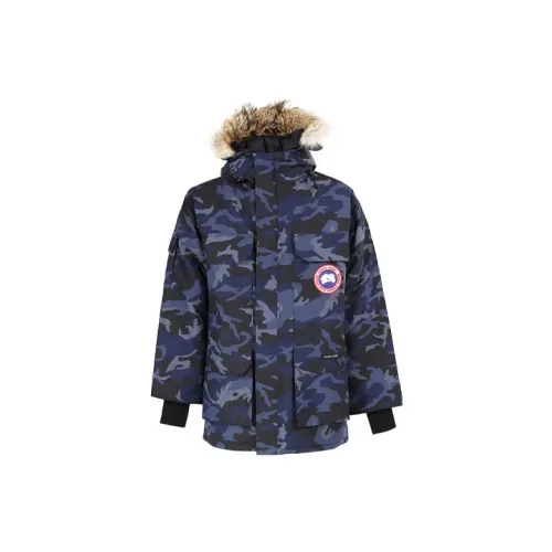 Canada Goose Expedition Series Down Jackets Men Blue