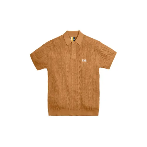 KITH Polo Shirts Unisex Brown